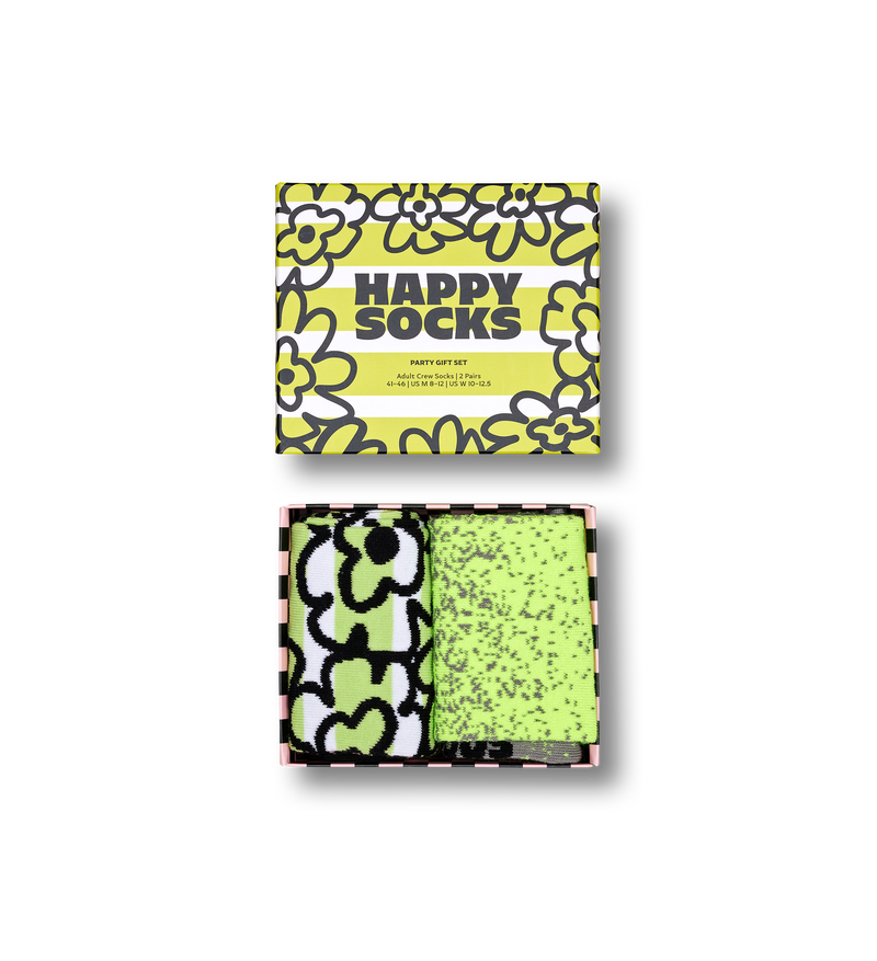 Vibrant Crew Socks Gift Set | Unique Gift for Women & Men