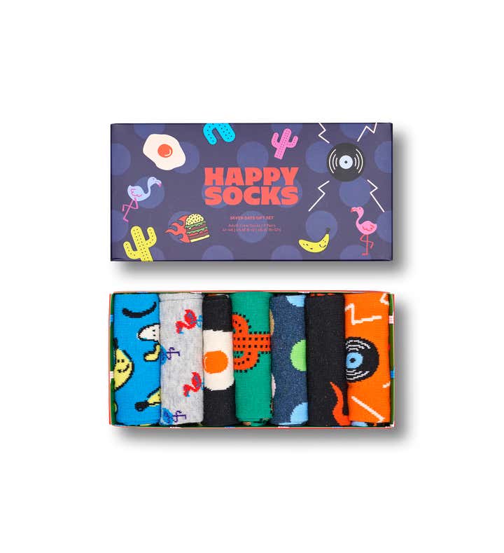 7-Pack Seven Days Socks Gift Set