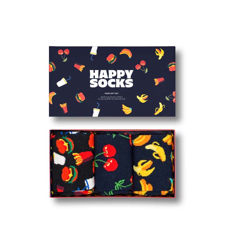 3-Pack Food Socks Gift Set 1