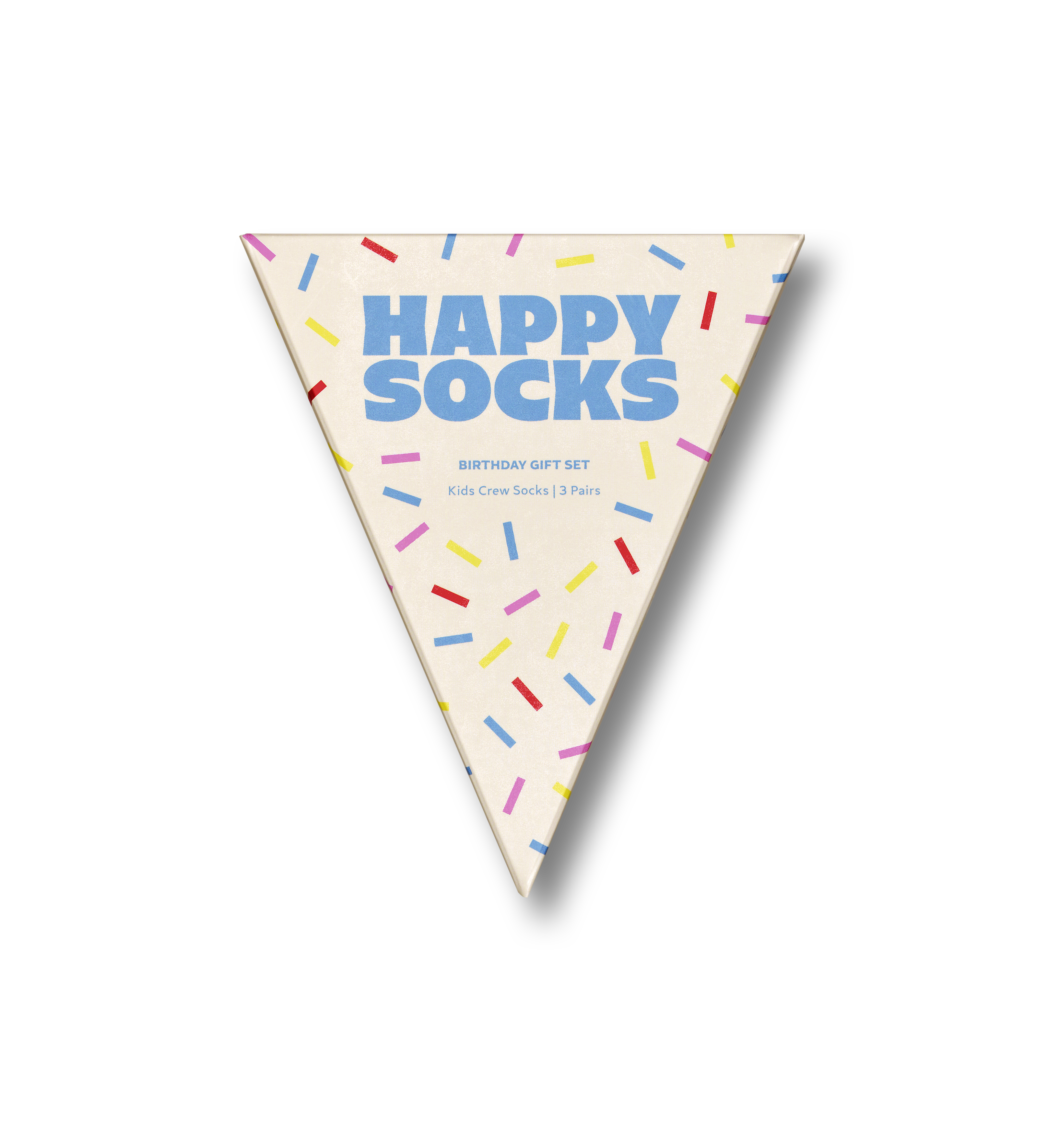 Navy 3-Pack Birthday Crew Socks Gift Set