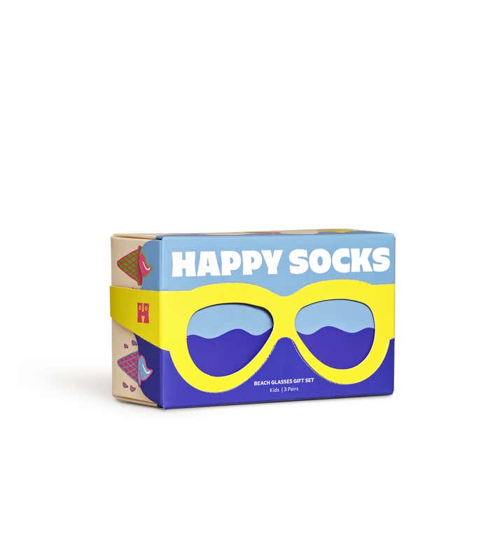 Kids 3-Pack Glasses Socks Gift Set
