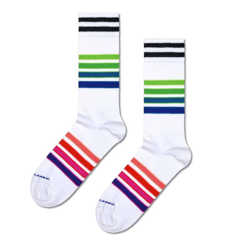 Street Stripe Sneaker Sock