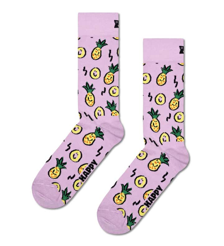 Lot de 2 paires de chaussettes hautes enfant Happy Socks KSST19-6000  Multicolore