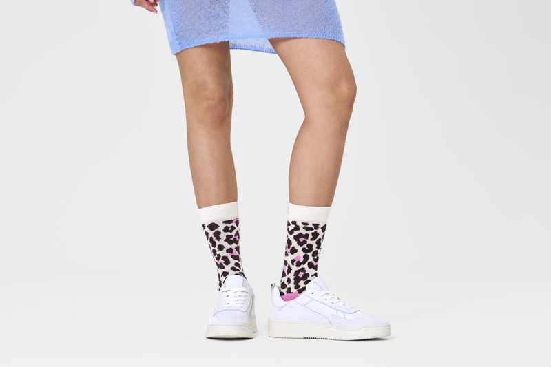 Leo Sock - Fun & Colorful Leopard Print Socks