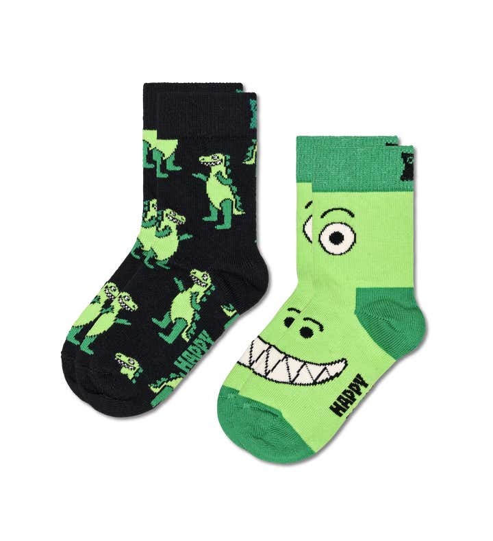 Kids 2-Pack Dino Socks