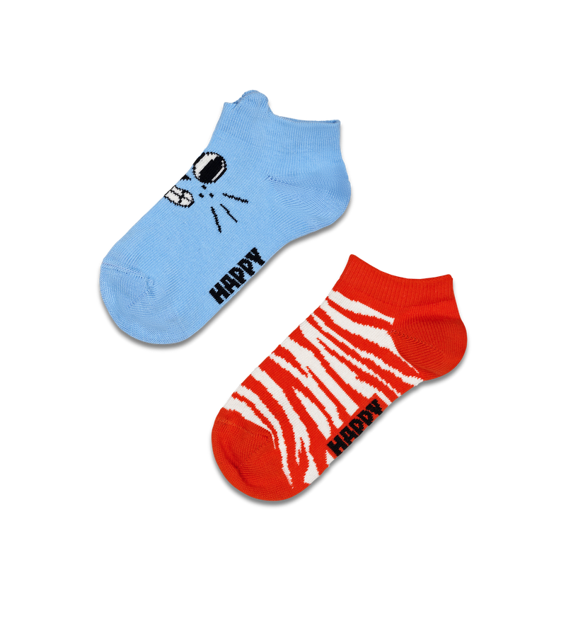 Fun Cat Socks for Kids | Novelty Low Socks