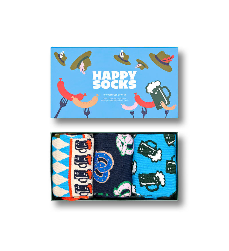 Oktoberfest Crew Socks Gift Set | Fun Beer Socks