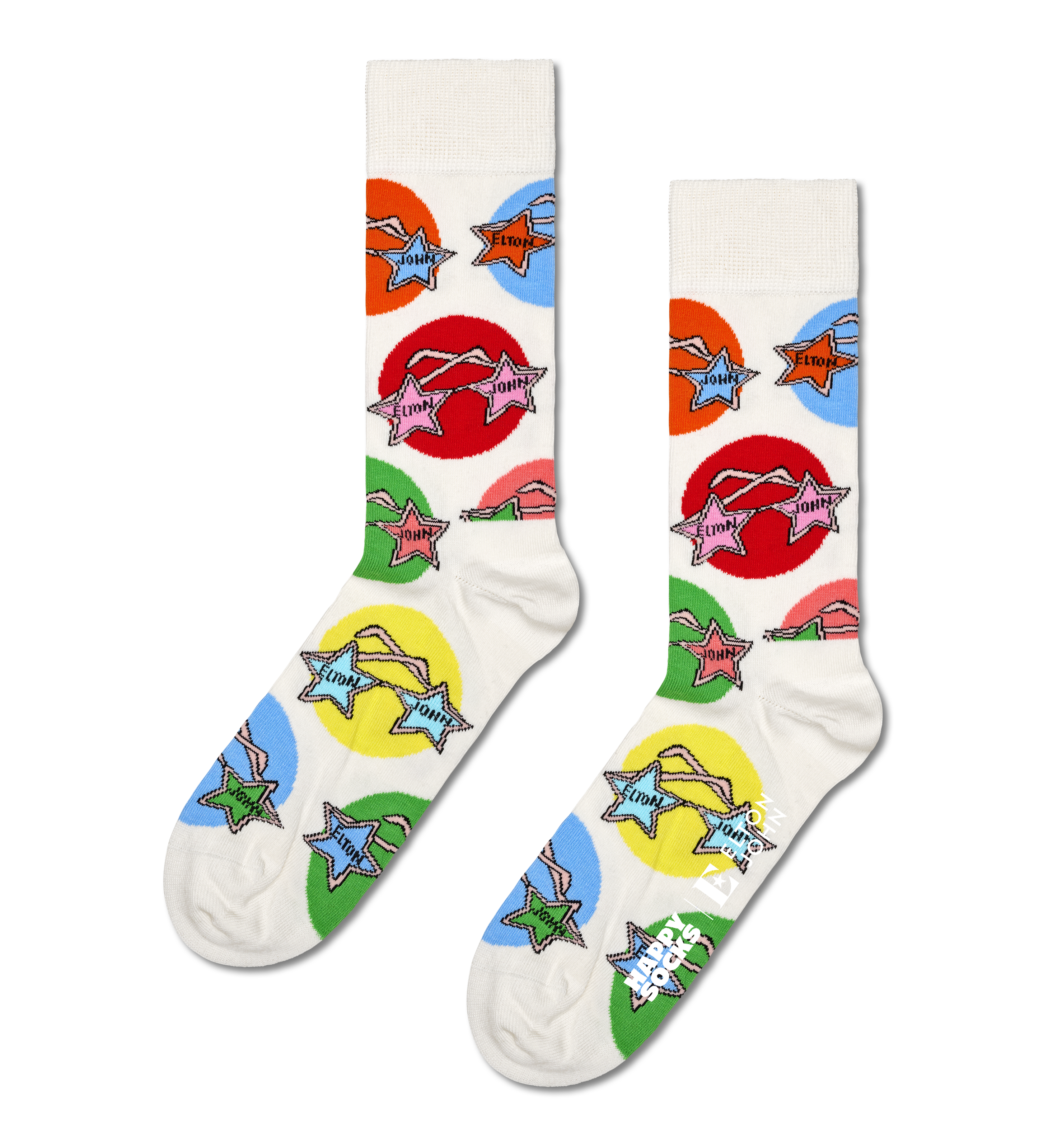 Navy 24-Pack The Beatles Collector's Crew Socks Gift Set | Happy 