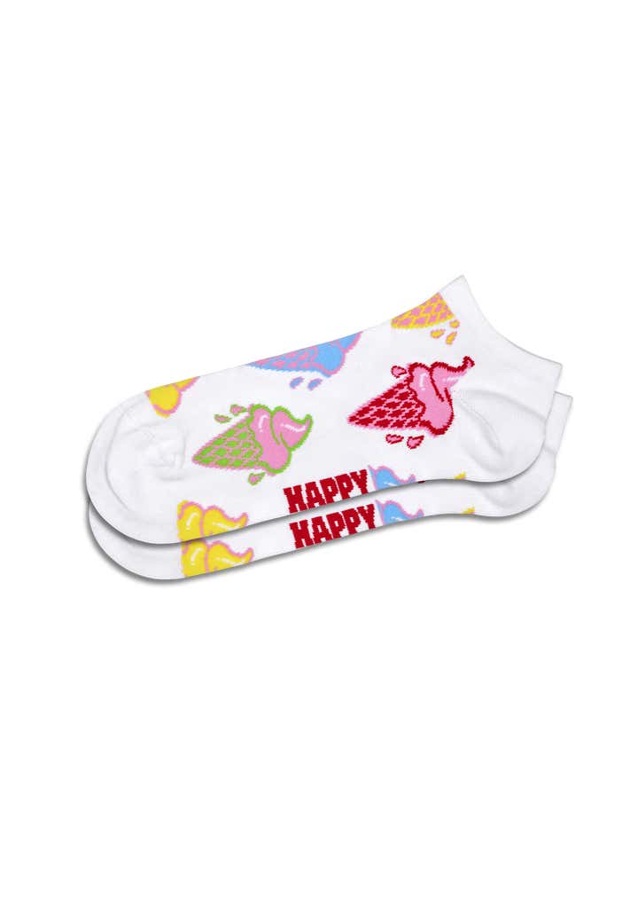 2-Pack Ice Cream & Stripe Low Socks