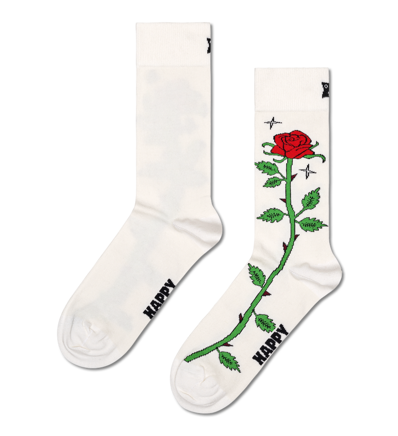 Colorful Rose Socks | Fun & Funky Novelty Socks