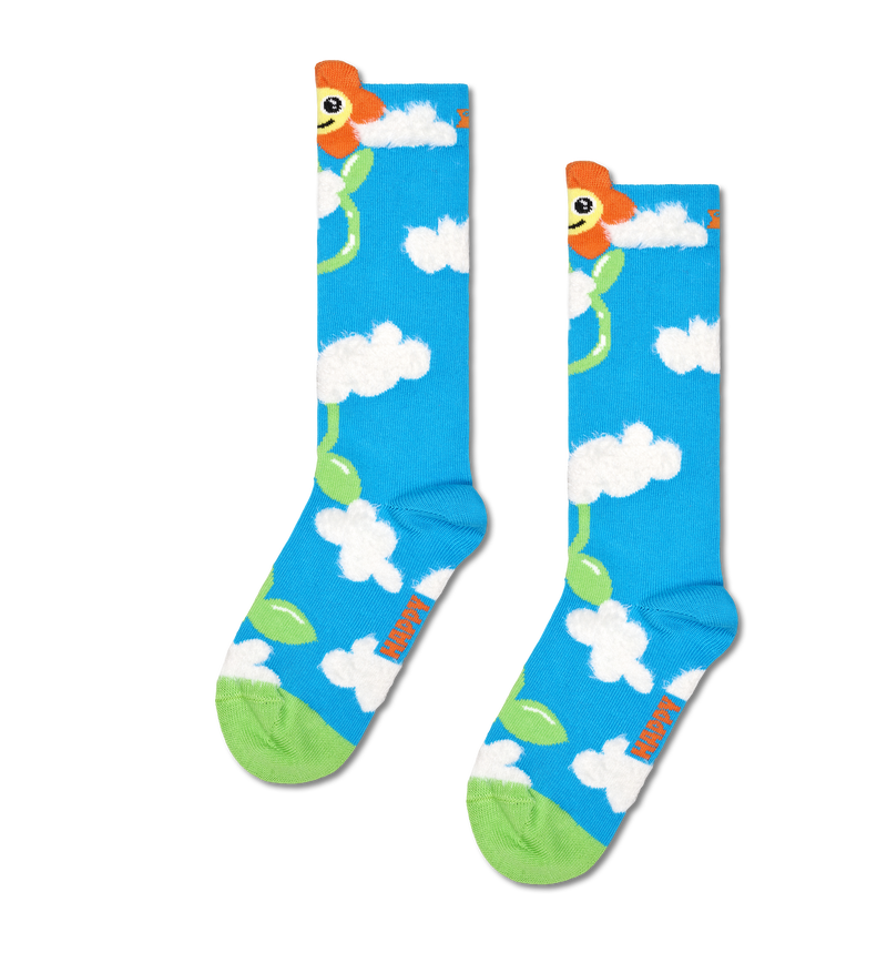 Kids Floral Knee High Socks | Colorful Fun Socks for Kids