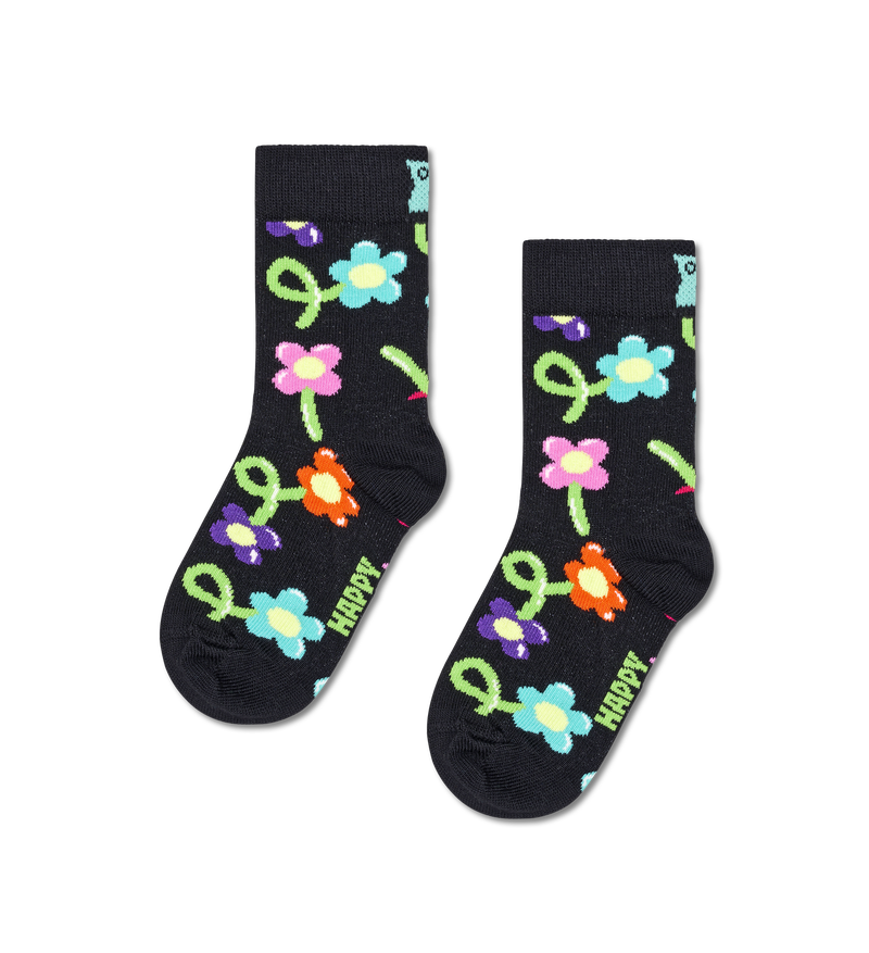 Kids Floral Socks | Cute & Colorful Flower Socks