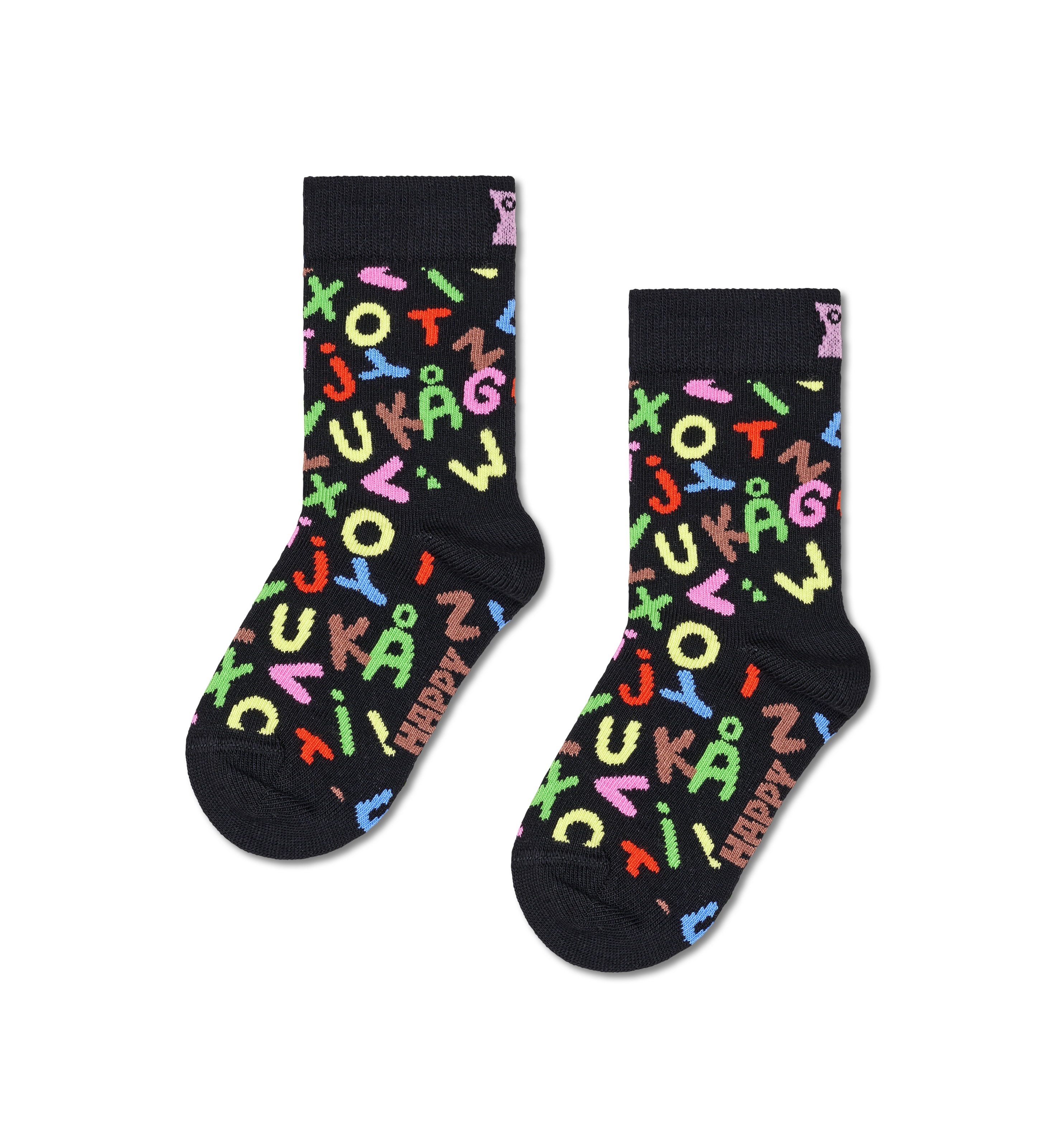 Kids Alphabet Socks | Playful Crew Socks for Kids