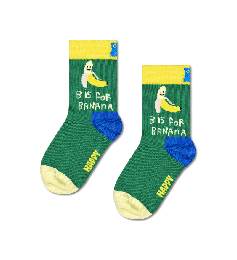 Kids Banana Socks | Fun Children's Crew Socks