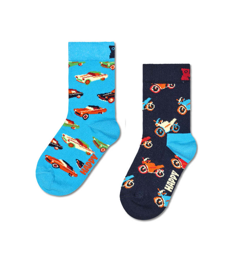 Kids Cars Crew Socks | Fun & Silly Socks for Kids