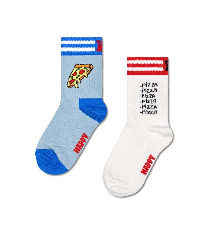 Kids 2-Pack Pizza Socks