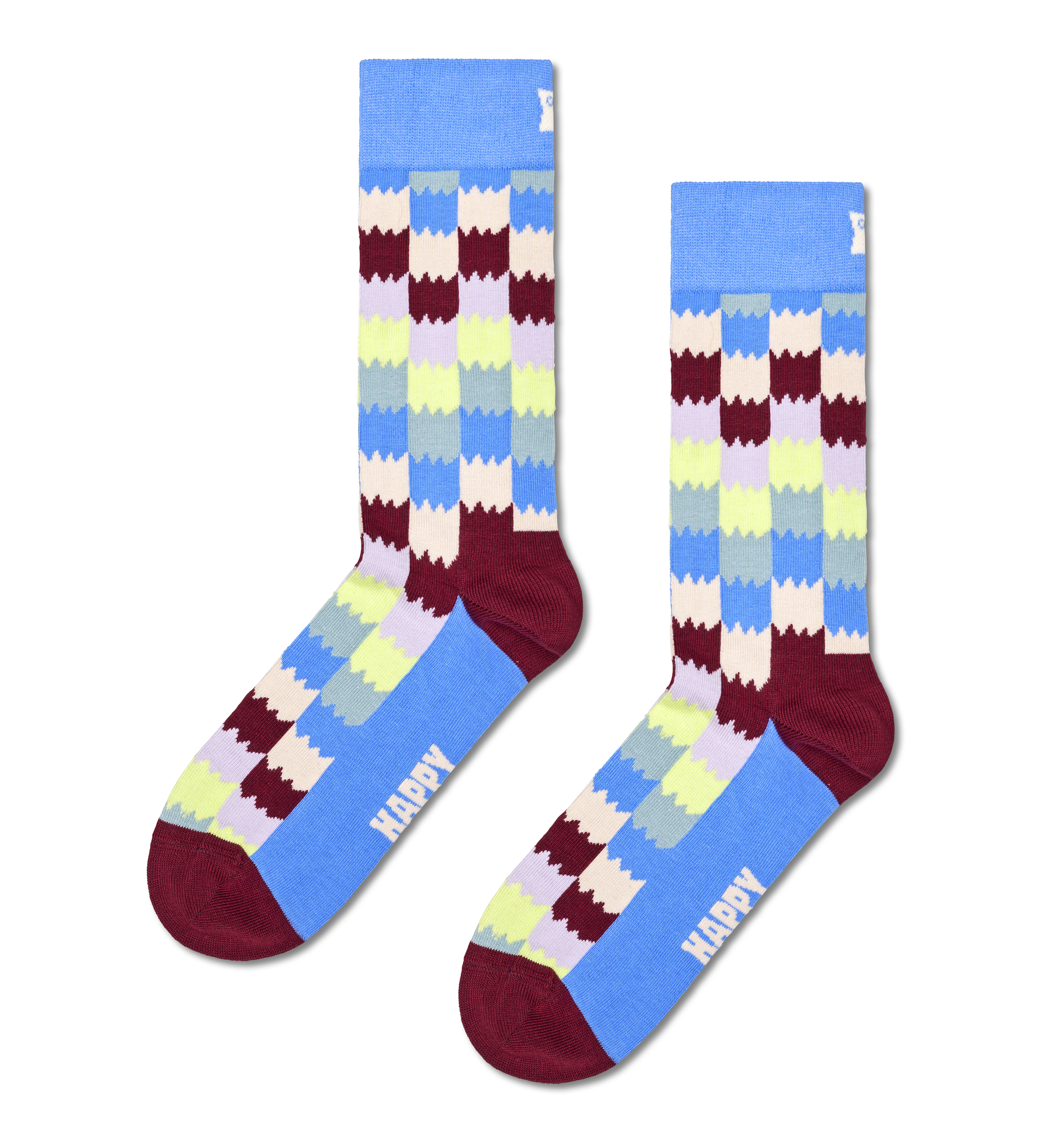 Dizzy Check Sock