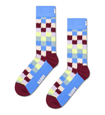 Dizzy Check Sock
