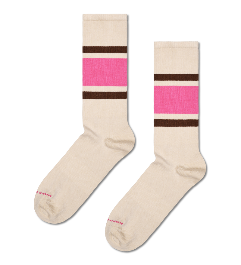 Simple Stripe Sneaker Socks | Striped Sports Socks