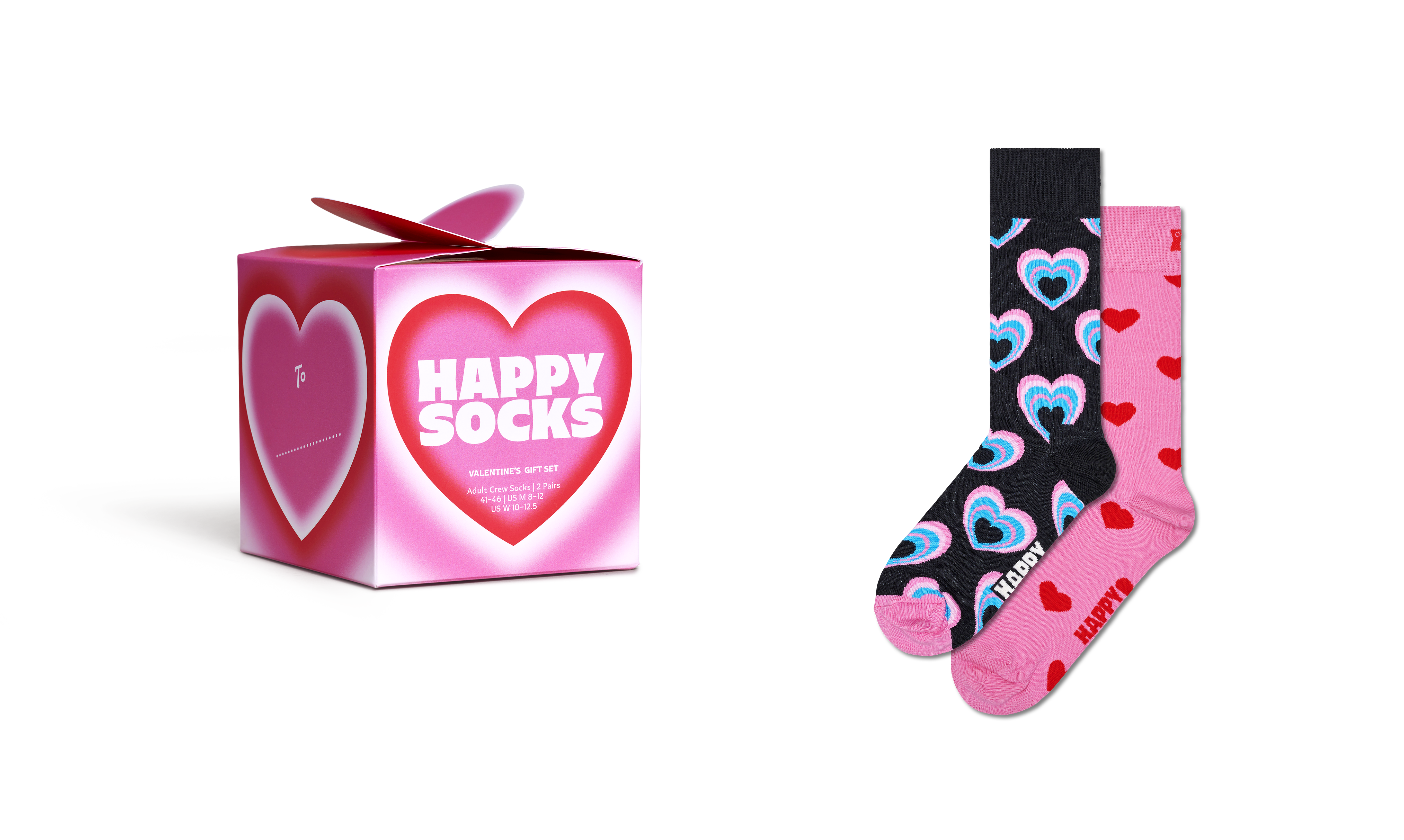 Happy socks valentines day discount