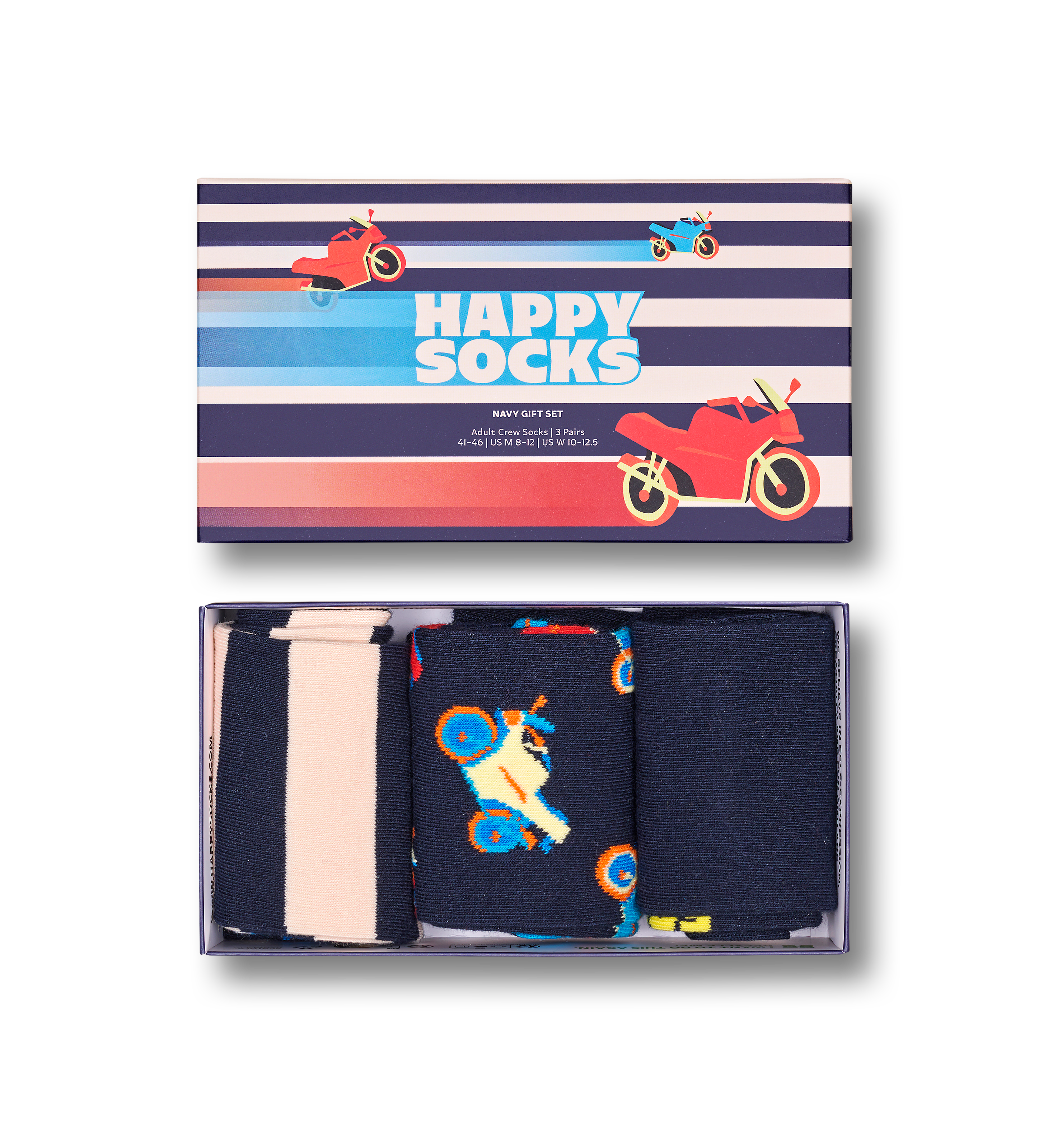 Navy Socks Gift Set | Unique Socks Gifts for Him