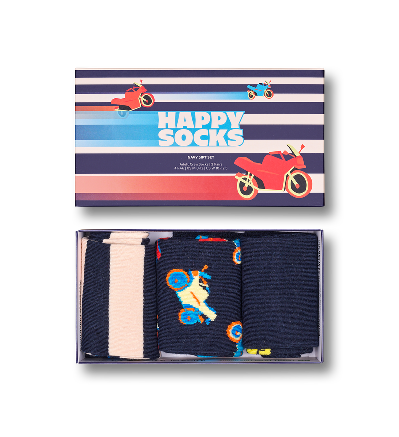 Navy Socks Gift Set | Unique Socks Gifts for Him