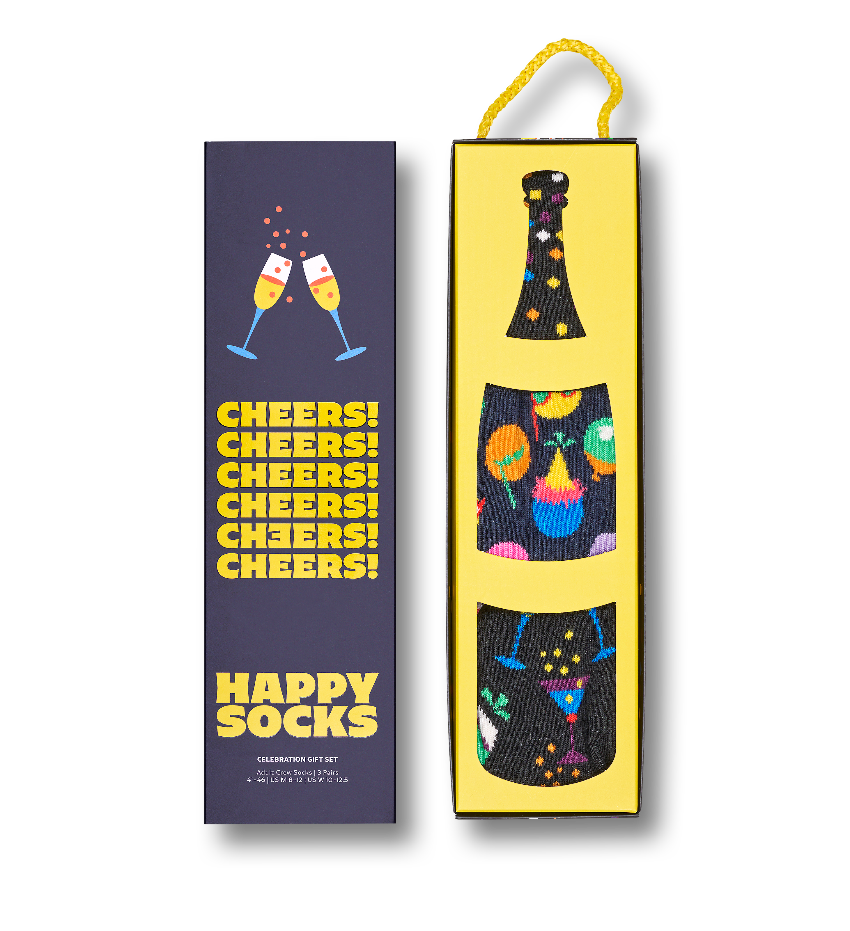 Celebrations Socks Gift Set | 3-Pack Graduation Gift Ideas