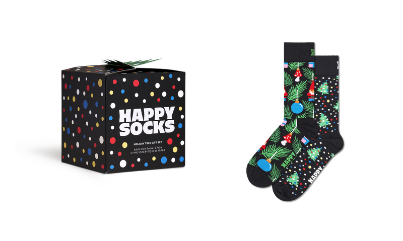Cozy Christmas Socks Gift Set | Unique Holiday Tree Socks