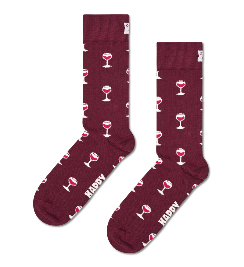 Wine Lovers' Delight - Fun & Colorful Wine Socks