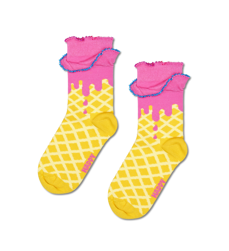 Kids Fun Ice Cream Socks | Colorful Childrens Socks