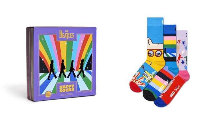 The Beatles 3-Pack Socks Gift Set
