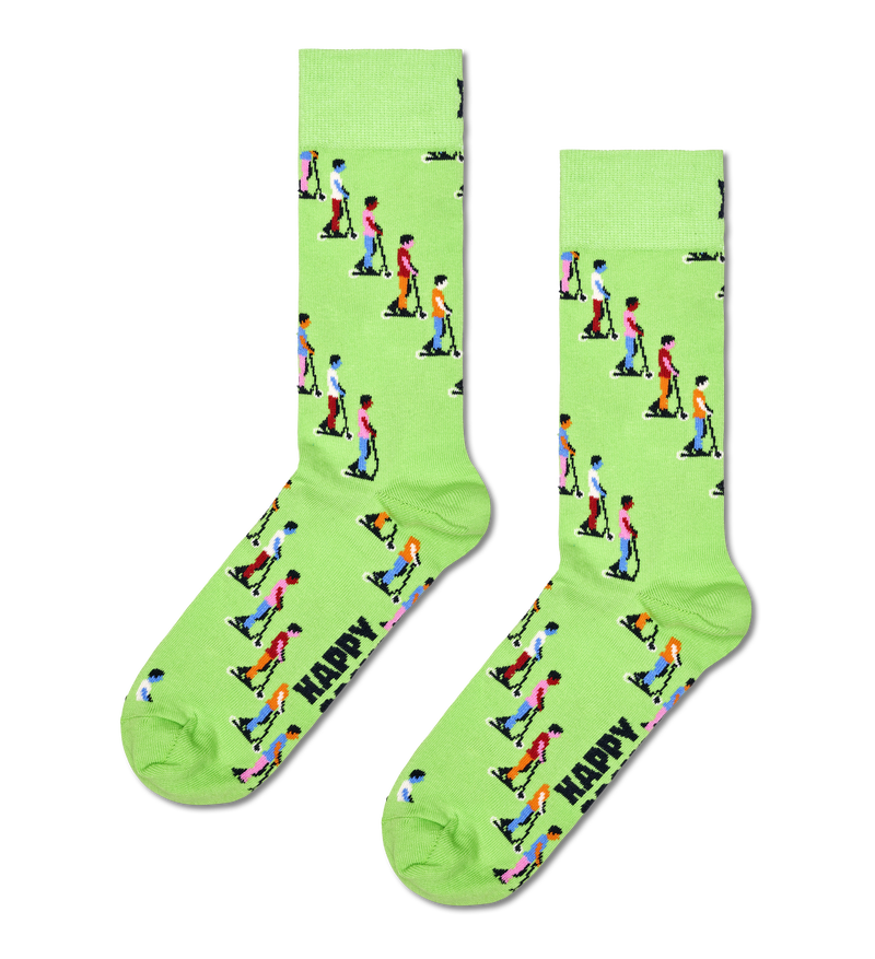 E-Scooter Crew Sock | Fun & Colorful Bike Socks