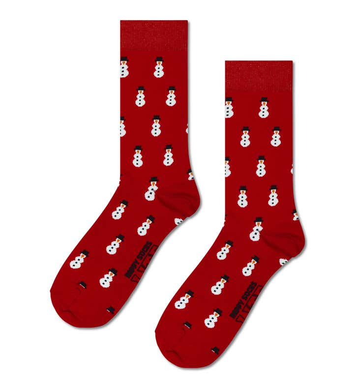Everyday Snowman Sock