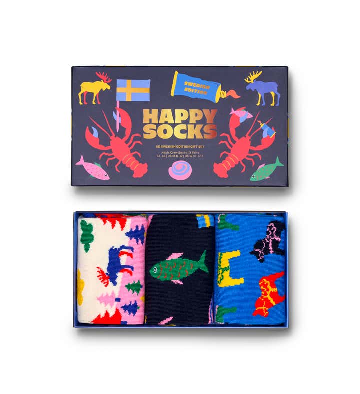 3-Pack So Swedish Socks Gift Set