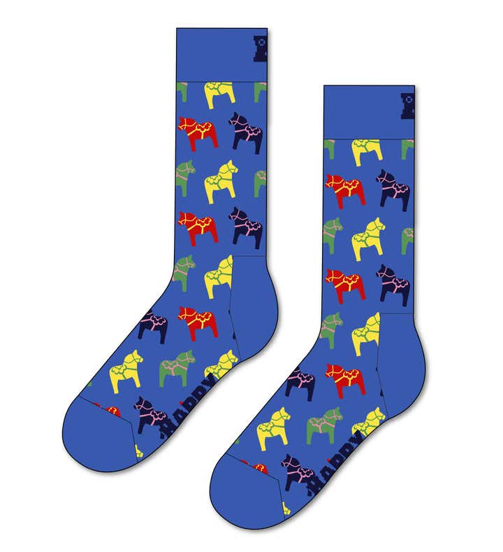Dala Horse Sock