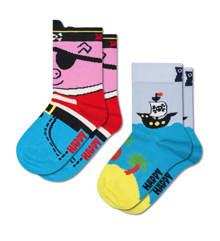 Kids 2-Pack Pirate Socks