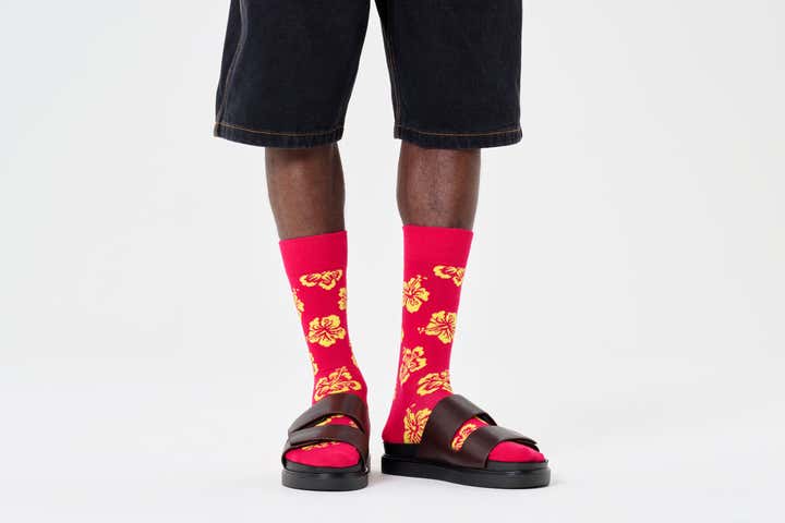 Hibiscus Sock
