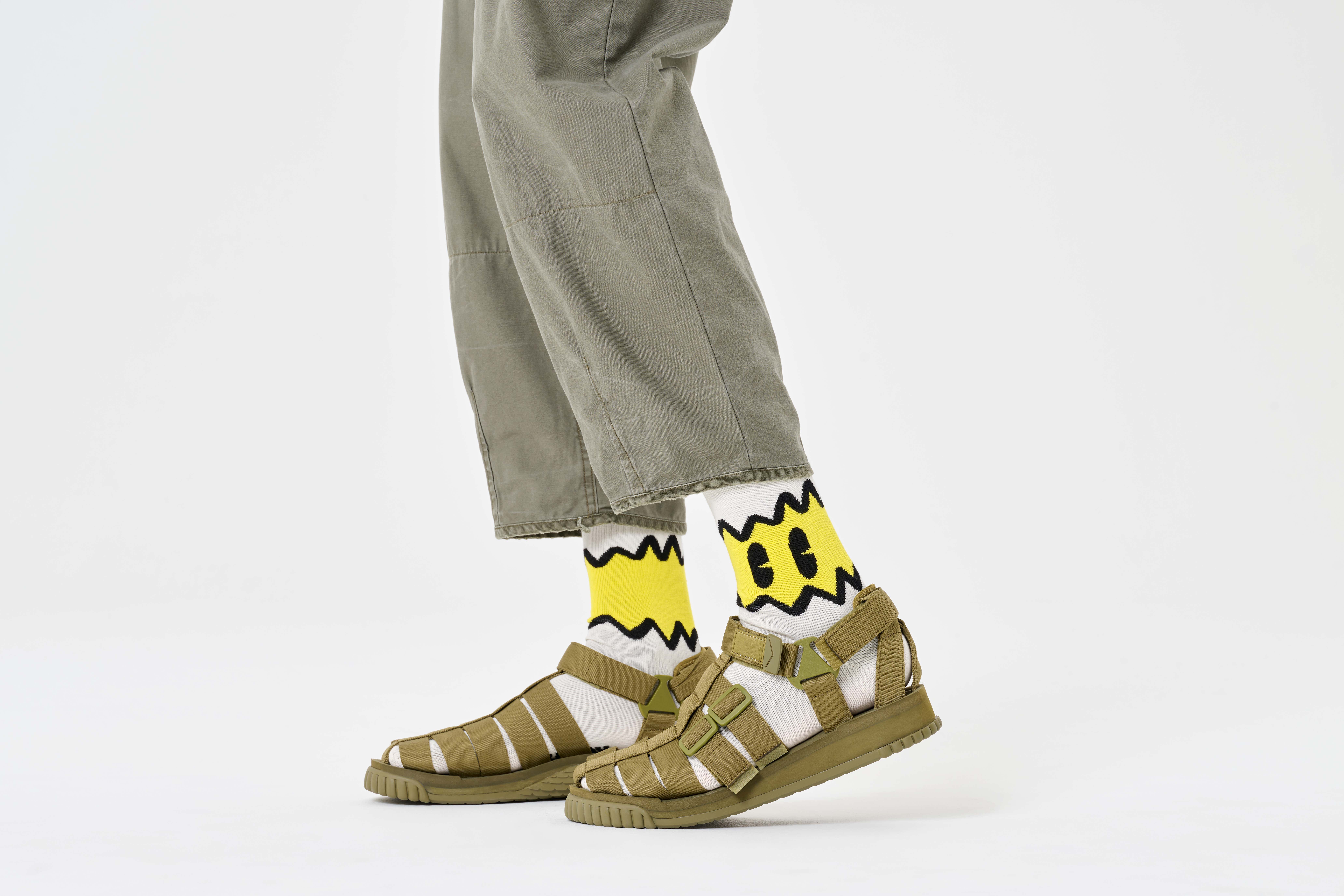 Socks Winghouse White Chicken Crew Sock | Happy Socks EU