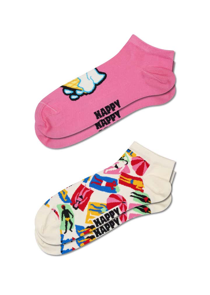 2-Pack Ice Cream & Lazy Day Low Socks