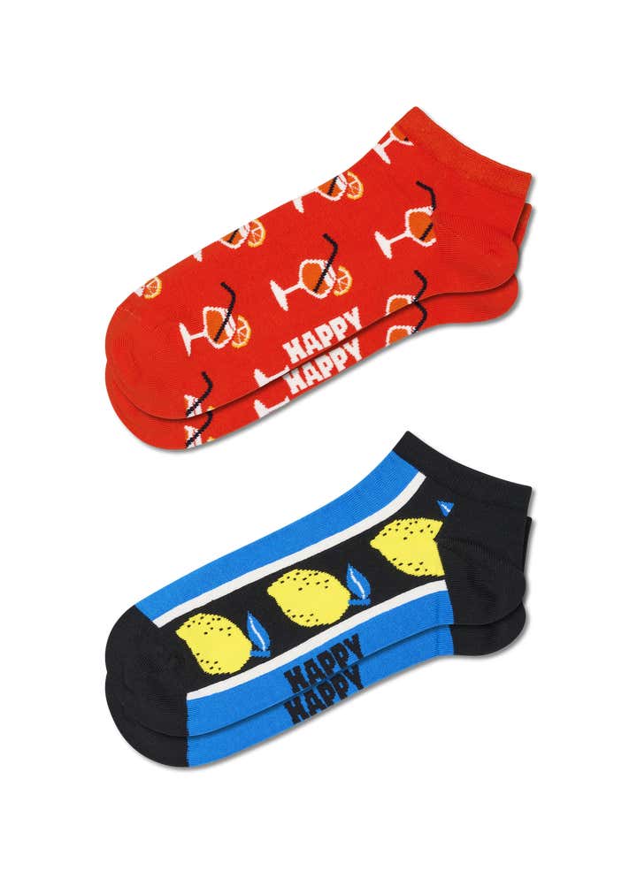 2-Pack Orange Spritz & Lemon Low Socks