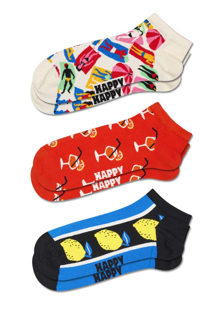 3-Pack Lazy Day Low Socks