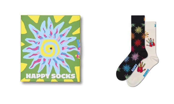2-Pack Summer Swirl Socks Gift Set