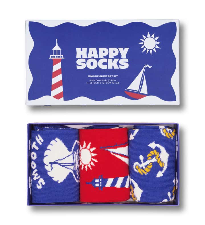 3-Pack Smooth Sailing Socks Gift Set