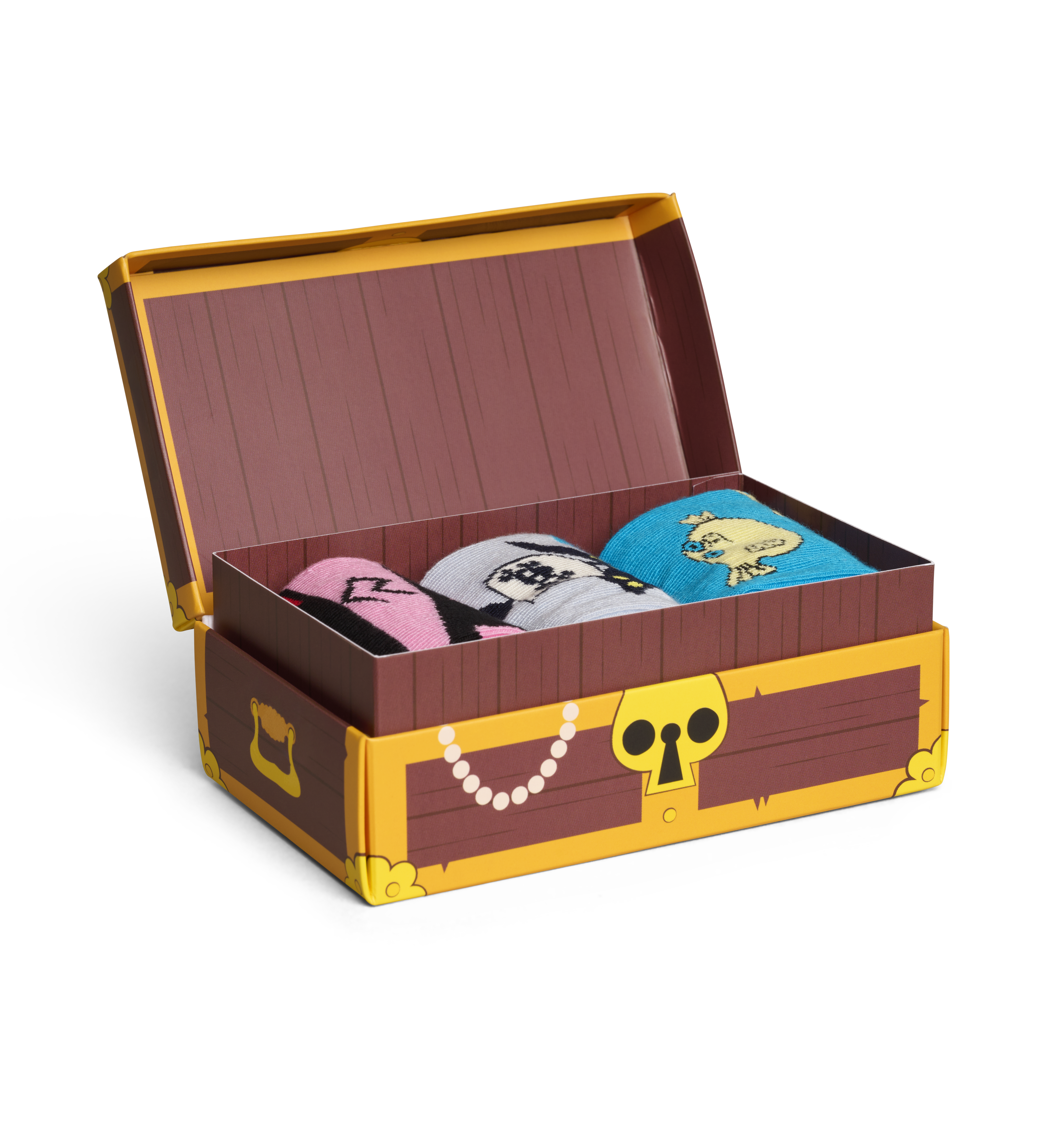 Kids 3-Pack Treasure Chest Socks Gift Set