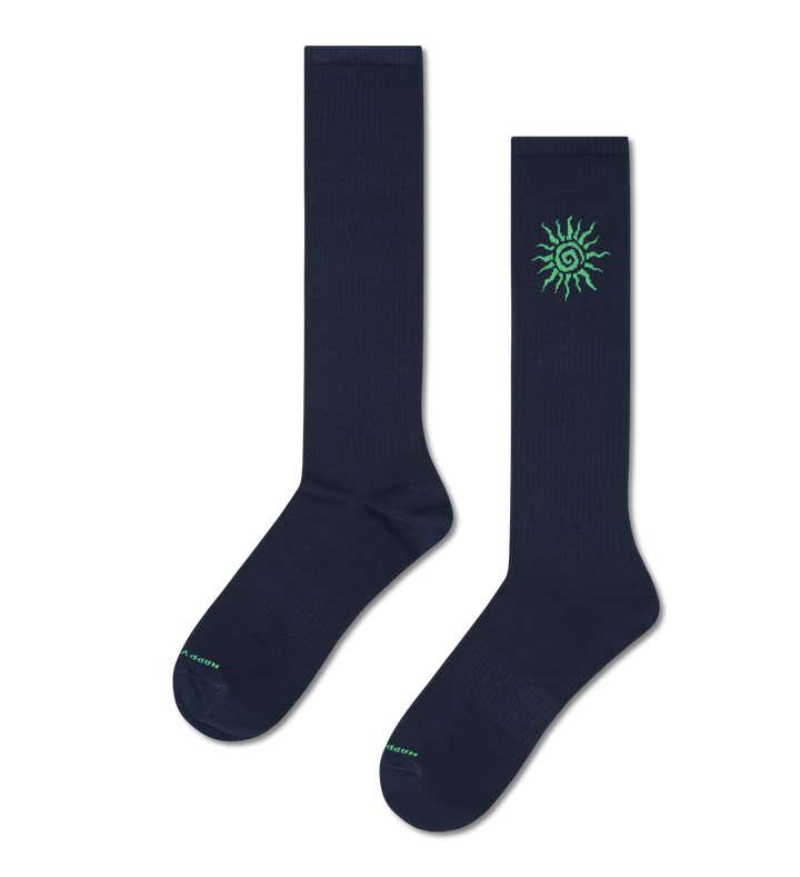 Sun Knee High Sock