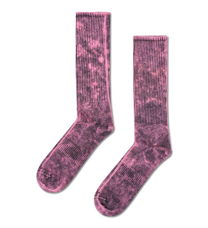 Acid Wash Sneaker Sock
