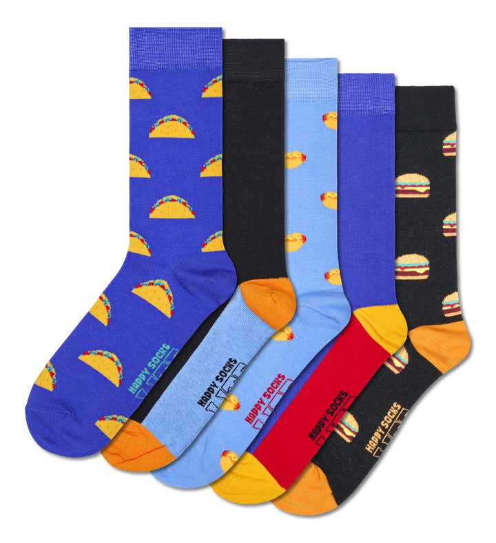 5-Pack LITE Food Socks