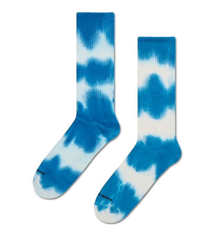 Tie-dye Stripe Sneaker Sock