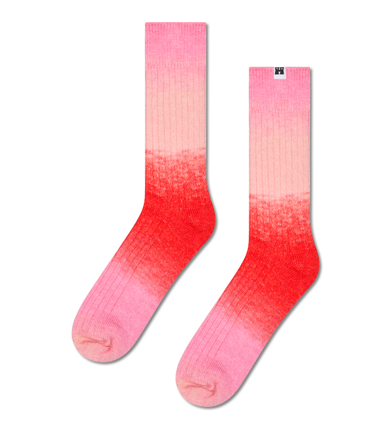 Colorful Gradient Crew Socks | Novelty Socks