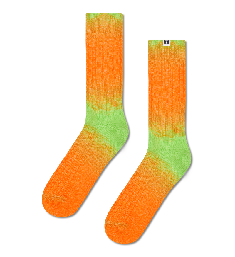 Colorful Gradient Crew Socks | Novelty Socks